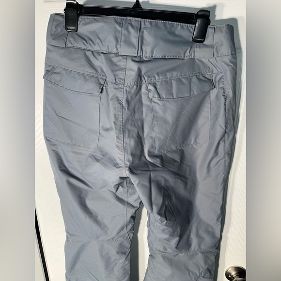 Columbia Women’s Gray Insulated Bugaboo Snowboard Pants with Omni Heat Medium M - Picture 8 of 10